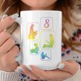 8th Birthday Book Reading Bookworm Book Lover Girls Graphic Print Coffee Mug Unique Gifts