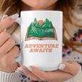 Adventure Awaits a Idea For Book Lovers Graphic Print Coffee Mug Unique Gifts
