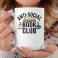 Anti-Social Book Club Booktrovert Bookish Bookworm Graphic Print Coffee Mug Unique Gifts Anti-Social Book Club Booktrovert Bookish Bookworm Graphic Print Coffee Mug Unique Gifts