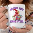 Best Teacher Grandma Gnome With Books For Teacher Mom Saying Graphic Print Coffee Mug Unique Gifts