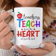 THE BEST TEACHERS TEACH FROM THE HEART NOT BOOK T-SHIRT Men Women Graphic Print Coffee Mug Unique Gifts