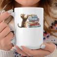 Book Cat Lover Reading Read Books Graphic Print Coffee Mug Unique Gifts Book Cat Lover Reading Read Books Graphic Print Coffee Mug Unique Gifts