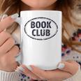 Book Club Oval Logo Graphic Print Coffee Mug Unique Gifts Book Club Oval Logo Graphic Print Coffee Mug Unique Gifts