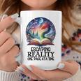 Book Dragon Reading Escaping Reality One Page Bookish Dragon Graphic Print Coffee Mug Unique Gifts