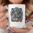 Book Lover I'm a Bookwyrm Not A Bookworm Fantasy Library Fan Premium Tri-Blend Graphic Print Coffee Mug Unique Gifts