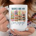 Book Lover Reading Brushstroke Books Are My Love Language Graphic Print Coffee Mug Unique Gifts Book Lover Reading Brushstroke Books Are My Love Language Graphic Print Coffee Mug Unique Gifts