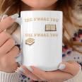 Book Lover The S'More You Read The S'More You Know Funny Graphic Print Coffee Mug Unique Gifts