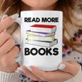 Book Reading Books Librarian Read More Books Graphic Print Coffee Mug Unique Gifts