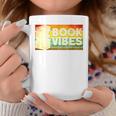 Book Vibes Reading Graphic Print Coffee Mug Unique Gifts
