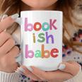 Bookish Babe Book Lovers Women Woman Loves To Read Reading Graphic Print Coffee Mug Unique Gifts