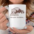 Bookish Red Panda Reading Fiction Book Vintage Bookworms Premium Tri-Blend Graphic Print Coffee Mug Unique Gifts Bookish Red Panda Reading Fiction Book Vintage Bookworms Premium Tri-Blend Graphic Print Coffee Mug Unique Gifts