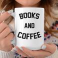 Books And Coffee Reading Lover Graphic Print Coffee Mug Unique Gifts