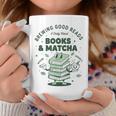 Books And Matcha Brewing Good Reads Matcha Tea Graphic Print Coffee Mug Unique Gifts Books And Matcha Brewing Good Reads Matcha Tea Graphic Print Coffee Mug Unique Gifts