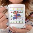 Books Reading Ugly Christmas Book Lover Graphic Print Coffee Mug Unique Gifts