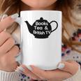 Books Tea And British TV Premium Tri-Blend T-Shirt Graphic Print Coffee Mug Unique Gifts