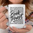 Booktrovert Reader Introvert Book Lover Premium Tri-Blend Graphic Print Coffee Mug Unique Gifts
