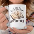 Boys In Books Are Better Graphic Print Coffee Mug Unique Gifts Boys In Books Are Better Graphic Print Coffee Mug Unique Gifts