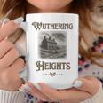 Bronte Novel Wuthering Heights Moorland Gothic Book Cover Graphic Print Coffee Mug Unique Gifts Bronte Novel Wuthering Heights Moorland Gothic Book Cover Graphic Print Coffee Mug Unique Gifts