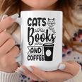 Cats Books And Coffee Kitty Cat Lover Graphic Print Coffee Mug Unique Gifts Cats Books And Coffee Kitty Cat Lover Graphic Print Coffee Mug Unique Gifts