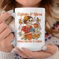 Coffee & Reading Book Lover Mexican Latina Cafecito & Libros Graphic Print Coffee Mug Unique Gifts Coffee & Reading Book Lover Mexican Latina Cafecito & Libros Graphic Print Coffee Mug Unique Gifts