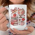 Coquette Teacher School Supplies Bows Books Globe Apple Cute Graphic Print Coffee Mug Unique Gifts Coquette Teacher School Supplies Bows Books Globe Apple Cute Graphic Print Coffee Mug Unique Gifts
