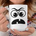 Creepy Face Carrot Halloween Book Character Costume Graphic Print Coffee Mug Unique Gifts