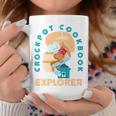 Crockpot Cookbook Baking Cooking Lovers Chef Cook Bakers Graphic Print Coffee Mug Unique Gifts