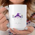 Cute Halloween Literacy Teacher Witch Reading Books Ghost Graphic Print Coffee Mug Unique Gifts