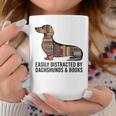 Dachshund Dog Dachshund Decor Books Nerds Dachshund Graphic Print Coffee Mug Unique Gifts Dachshund Dog Dachshund Decor Books Nerds Dachshund Graphic Print Coffee Mug Unique Gifts