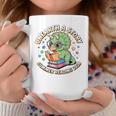 Dino Reading Books Unearth a Story Summer Reading Dinosaur Graphic Print Coffee Mug Unique Gifts Dino Reading Books Unearth a Story Summer Reading Dinosaur Graphic Print Coffee Mug Unique Gifts