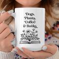 Dogs Plants Coffee Books Book Lover Dog Lover Reading Graphic Print Coffee Mug Unique Gifts