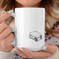 Easily Distracted By Dogs Books Reader Saying Graphic Print Coffee Mug Unique Gifts