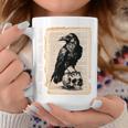 Edgar Allan Poe Raven Gothic Book Lover Graphic Print Coffee Mug Unique Gifts Edgar Allan Poe Raven Gothic Book Lover Graphic Print Coffee Mug Unique Gifts