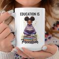 Education Is Freedom African American Girl Reading Book Graphic Print Coffee Mug Unique Gifts Education Is Freedom African American Girl Reading Book Graphic Print Coffee Mug Unique Gifts
