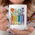 Equality Books Wildflower Rainbow LGBT Lesbian Gay Pride Graphic Print Coffee Mug Unique Gifts Equality Books Wildflower Rainbow LGBT Lesbian Gay Pride Graphic Print Coffee Mug Unique Gifts