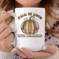 Fall In Love With Learning Books Pumpkin Autum Thanksgiving Graphic Print Coffee Mug Unique Gifts