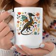 Fantasy Book Dragon Bookish Book Lover Bookworm Bookaholic Graphic Print Coffee Mug Unique Gifts