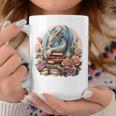 Fantasy Dragon Books Floral Boho Bookworm Graphic Print Coffee Mug Unique Gifts Fantasy Dragon Books Floral Boho Bookworm Graphic Print Coffee Mug Unique Gifts