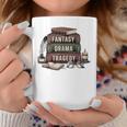 Fantasy Drama Tragedy Gothic Book Lover Bookworm Graphic Print Coffee Mug Unique Gifts Fantasy Drama Tragedy Gothic Book Lover Bookworm Graphic Print Coffee Mug Unique Gifts