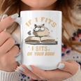 If i Fits I Sits On Your Book Premium Tri-Blend Graphic Print Coffee Mug Unique Gifts