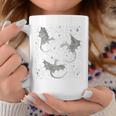 Flying Dragon Fantasy Reader For Bookworm Book Lovers Premium Tri-Blend Graphic Print Coffee Mug Unique Gifts