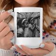 Girls Reading Books Book Lover Afro African Reader Graphic Print Coffee Mug Unique Gifts