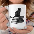 Goth Mystical Gothic Books & Cat Graphic Print Coffee Mug Unique Gifts Goth Mystical Gothic Books & Cat Graphic Print Coffee Mug Unique Gifts