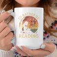 I'd Rather Be Reading Book Lover Vintage Sunset Apparel Premium Tri-Blend Graphic Print Coffee Mug Unique Gifts