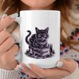 I'm An Indoor Cat Cute Witch Kitten With Books And Candles Graphic Print Coffee Mug Unique Gifts I'm An Indoor Cat Cute Witch Kitten With Books And Candles Graphic Print Coffee Mug Unique Gifts