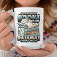 If It Involves Books And Pajamas Count Me In Reading Night Graphic Print Coffee Mug Unique Gifts