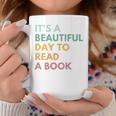 It's A Beautiful Day To Read A Book Graphic Print Coffee Mug Unique Gifts
