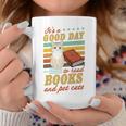 It's A Good Day To Read Books And Pet Cats Literary Quote Graphic Print Coffee Mug Unique Gifts It's A Good Day To Read Books And Pet Cats Literary Quote Graphic Print Coffee Mug Unique Gifts