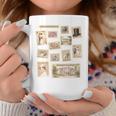 Jane Austen Book Classic Literature Stamp Collage Premium Tri-Blend Graphic Print Coffee Mug Unique Gifts Jane Austen Book Classic Literature Stamp Collage Premium Tri-Blend Graphic Print Coffee Mug Unique Gifts