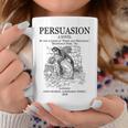 Jane Austen Persuasion Book Cover Classic Literature Graphic Print Coffee Mug Unique Gifts